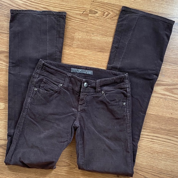 Level 99 Denim - Level 99 gray corduroy jeans size 25